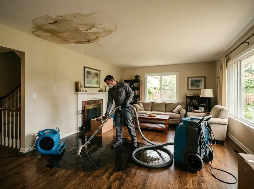 attic-pipe-burst-ceiling-drip-008 — frequently asked questions, Water Damage Restoration & Carpet Care in Columbus, GA